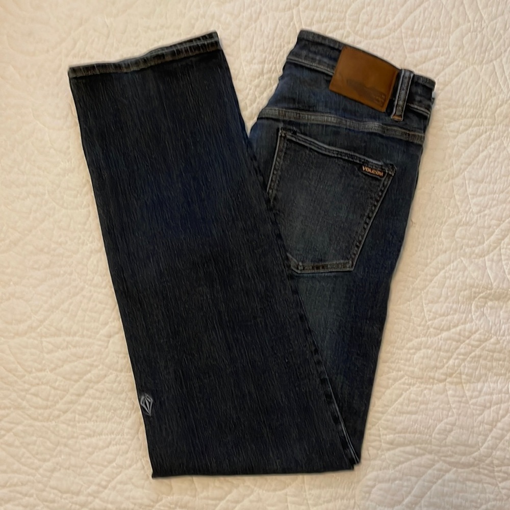 VOLCOM•KINKADE REGULAR STRAIGHT•MENS JEANS•30x31